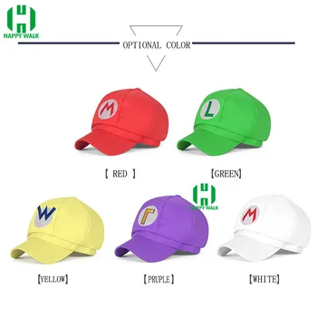 Adult Kids Game Anime Super Mario Hat Cap Luigi Bros Cosplay Cap Baseball Costume Octagonal cap 5 Colors Available for Men Women
Adult Kids Game Anime Super Mario Hat Cap Luigi Bros Cosplay Cap Baseball Costume Octagonal cap 5 Colors Available for Men Women