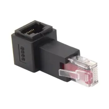 Right Angled 90 Degree 8P8C FTP STP UTP Cat 5e Male to Female Lan Ethernet Network Extension Adapter
Right Angled 90 Degree 8P8C FTP STP UTP Cat 5e Male to Female Lan Ethernet Network Extension Adapter
