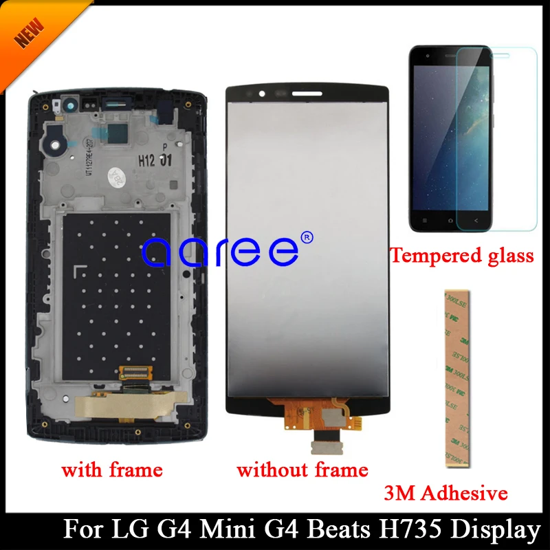 

100% tested Grade AAA LCD Display For LG G4 mini LCD For G4 Beat G4S H735 H736 Display LCD Screen Touch Digitizer Assembly