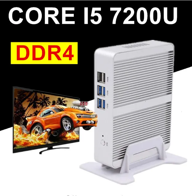 

EGLOBAL NUC Intel Core i5 7200U i3 7100U DDR4 Max 16GB Mini PC Linux Windows 10 620/520 HD Graphics 4K HTPC HDMI VGA Computer