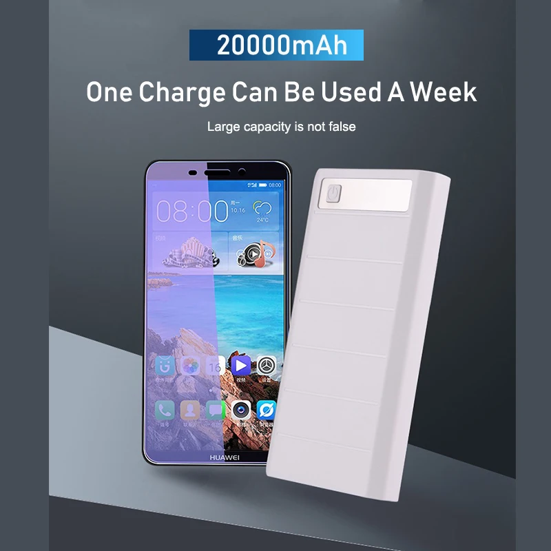 20000mAh DIY Power Bank 8*18650 Dual USB Battery Charger Case Mobile Phone Charger DIY Shell Case For iphone6 Plus S6 xiaomi
20000mAh DIY Power Bank 8*18650 Dual USB Battery Charger Case Mobile Phone Charger DIY Shell Case For iphone6 Plus S6 xiaomi