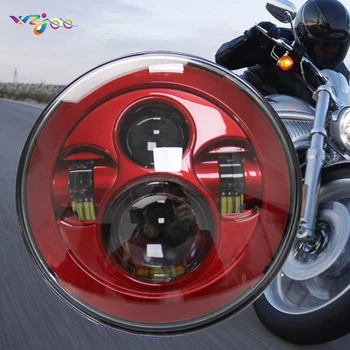 Universal Motorcycle Accessories 7Inch Led Round Headlight Projector Headlamp Red FOR Touring for Jeep Wrangler Patrol Y60 Indi
Universal Motorcycle Accessories 7Inch Led Round Headlight Projector Headlamp Red FOR Touring for Jeep Wrangler Patrol Y60 Indi
