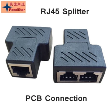 1PCS ReadStar Mould PCB connection ethernet cable RJ45 splitter Gold plating 1 to 2 adapter 8p8c plug female to female adapter
1PCS ReadStar Mould PCB connection ethernet cable RJ45 splitter Gold plating 1 to 2 adapter 8p8c plug female to female adapter