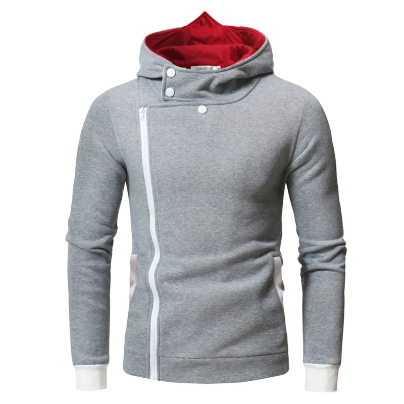 Brand 2019 Winter Warm Hoodie Oblique Zipper Solid Color Hoodies Men Fashion Tracksuit Male Sweatshirt Hoody Mens Fleece 577
Brand 2019 Winter Warm Hoodie Oblique Zipper Solid Color Hoodies Men Fashion Tracksuit Male Sweatshirt Hoody Mens Fleece 577