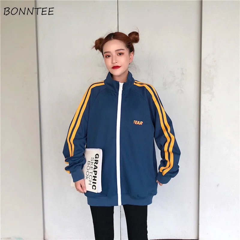 Jackets Women Harajuku Streetwear Hip Hop Korean Style Loose Leisure Trendy Womens Clothing All-match Daily Simple Students Chic
Jackets Women Harajuku Streetwear Hip Hop Korean Style Loose Leisure Trendy Womens Clothing All-match Daily Simple Students Chic