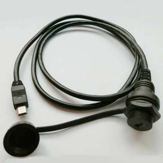 Мини usb 2 0 IP67 водонепроницаемый кабель мини Штекерный к женскому водостойкий