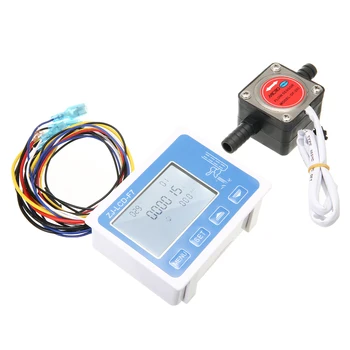 DC 12-24V Flowmeter 0-10LPM LCD Digital Fuel Oil Flow Meter With 13mm Gasoline Gear Flow Sensor Mayitr
DC 12-24V Flowmeter 0-10LPM LCD Digital Fuel Oil Flow Meter With 13mm Gasoline Gear Flow Sensor Mayitr