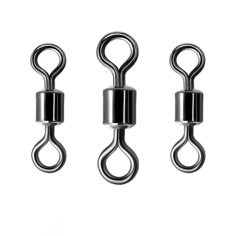 100PCS Ball Bearing Swivel Solid Rings Fishing Connector 6 8 10 12 14# Steel Alloy Fishing Tools
100PCS Ball Bearing Swivel Solid Rings Fishing Connector 6 8 10 12 14# Steel Alloy Fishing Tools