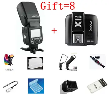 Original Godox V860II-S V860II TTL HSS II 1/8000s 2.4G Flash & X1T-S Transmitter for Sony A6300 A7II A7 A6000 A99
Original Godox V860II-S V860II TTL HSS II 1/8000s 2.4G Flash & X1T-S Transmitter for Sony A6300 A7II A7 A6000 A99
