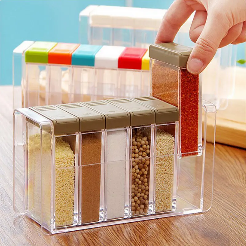 Plastic Kitchen Seasoning Bottle Jar Storage Box Organizer Condiment Layers Household Storage Bin Home Organization Accessories
Plastic Kitchen Seasoning Bottle Jar Storage Box Organizer Condiment Layers Household Storage Bin Home Organization Accessories
