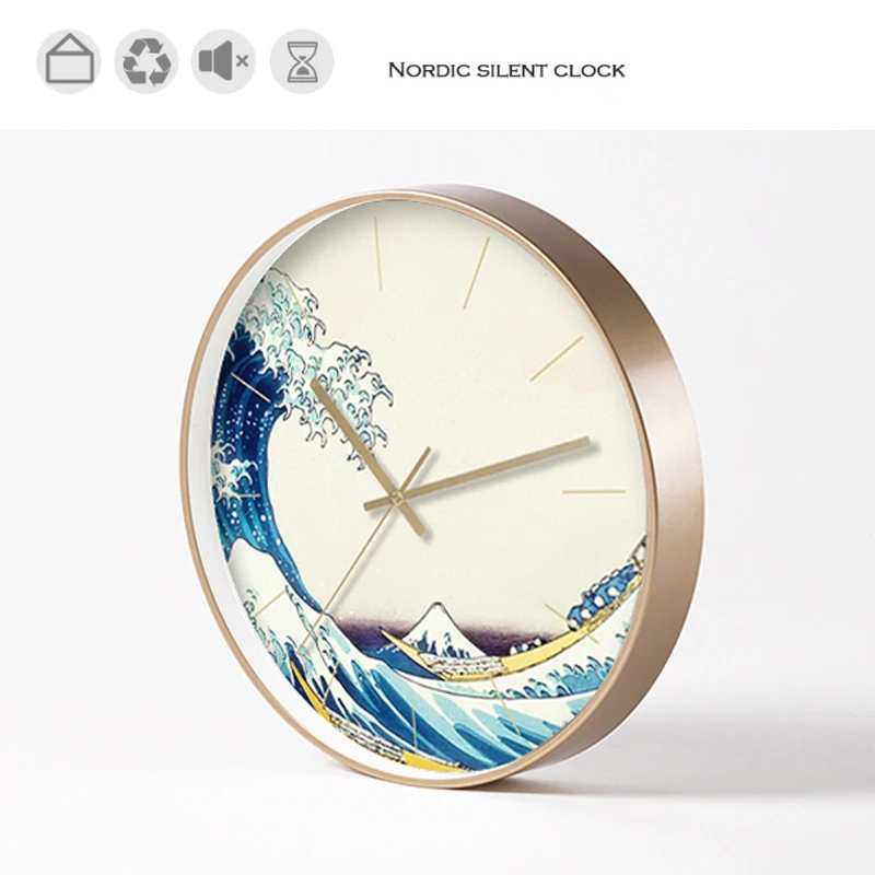 Metal Wall Clock Modern Design 12 inch Quartz Saat Japanese Style Silent Large High Quality Watch for Study Room Wall Decor
Metal Wall Clock Modern Design 12 inch Quartz Saat Japanese Style Silent Large High Quality Watch for Study Room Wall Decor