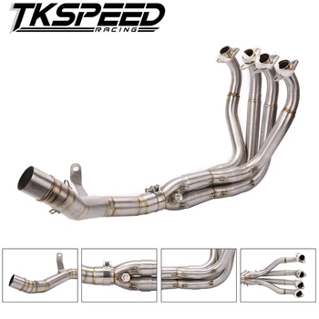 Motorcycle Exhaust Muffler Front Link Pipe Motorcycle Exhaust Muffler Escape Pipe Connection Damper For KAWASAKI Z900 2017 2019
Motorcycle Exhaust Muffler Front Link Pipe Motorcycle Exhaust Muffler Escape Pipe Connection Damper For KAWASAKI Z900 2017 2019