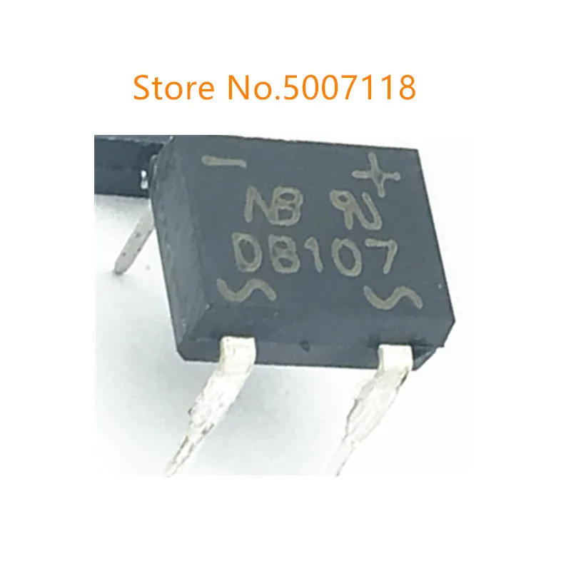 20 шт./лот DB107 100% New origina DIP-4 1A1000V | Электроника