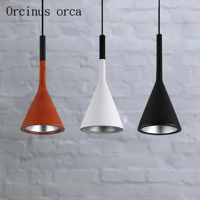 Nordic simplicity retro industry single head cement chandeliers bar restaurants bedside American Creative instruments chandelier
Nordic simplicity retro industry single head cement chandeliers bar restaurants bedside American Creative instruments chandelier