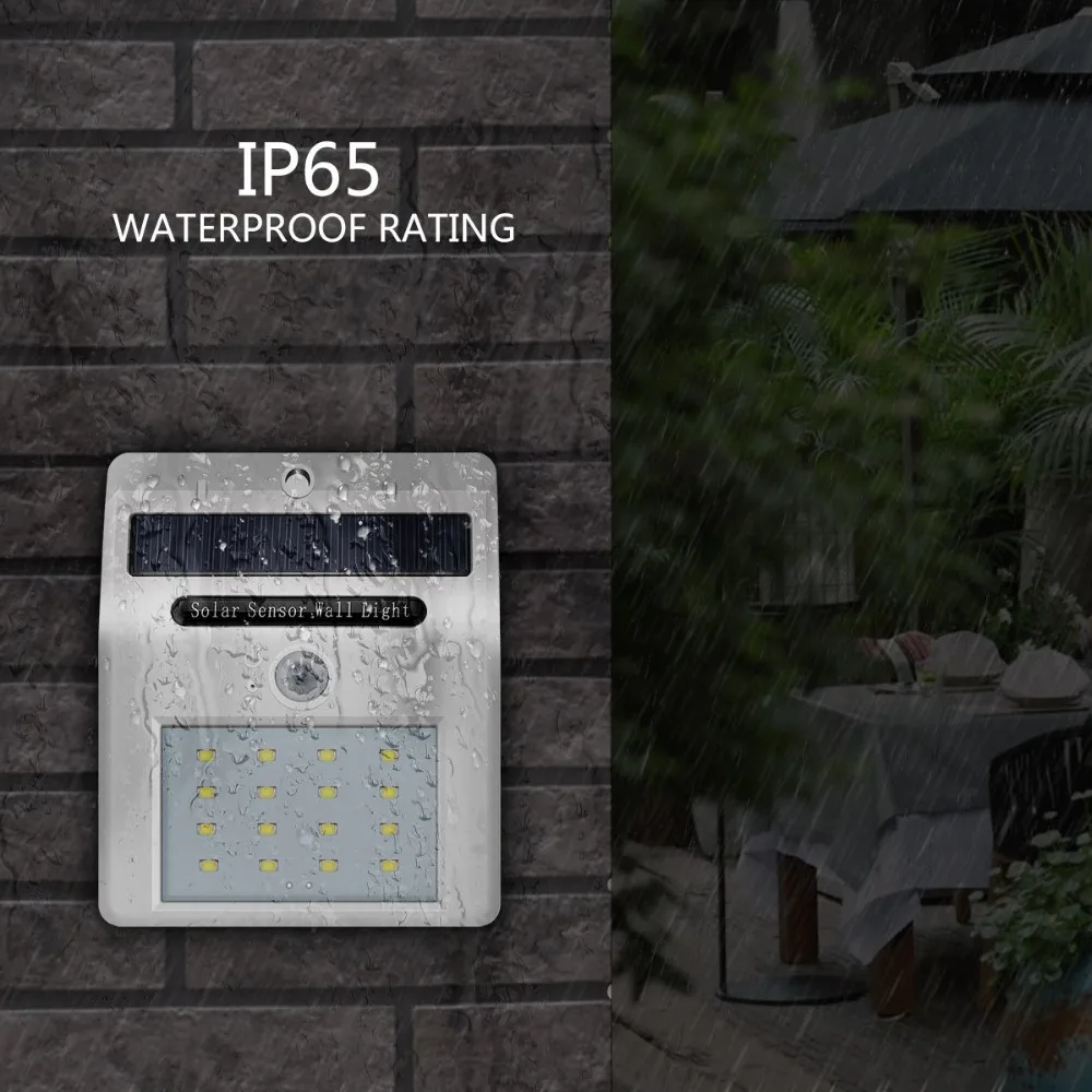 JXSFLYE Solar Lights 16 LED Wireless Waterproof Motion Sensor Outdoor Light for Patio, Deck, Yard, Garden
JXSFLYE Solar Lights 16 LED Wireless Waterproof Motion Sensor Outdoor Light for Patio, Deck, Yard, Garden