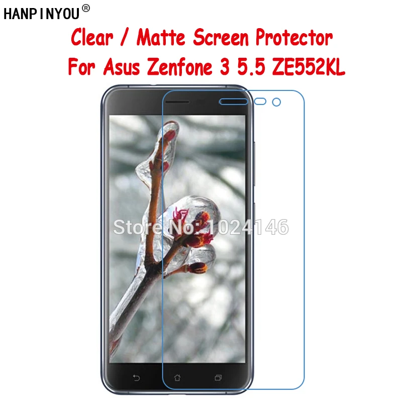 New HD Clear / Anti-Glare Matte Screen Protector For Asus Zenfone 3 ZE552KL 5.5" Protective Film Guard With Cleaning Cloth
New HD Clear / Anti-Glare Matte Screen Protector For Asus Zenfone 3 ZE552KL 5.5" Protective Film Guard With Cleaning Cloth