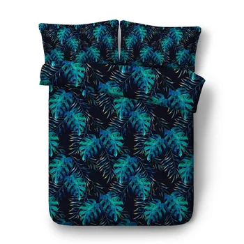 JF-524 dark color green leaves bed covers full queen 4pcs nordic duvet cover set pillowcases king size bedding set
JF-524 dark color green leaves bed covers full queen 4pcs nordic duvet cover set pillowcases king size bedding set