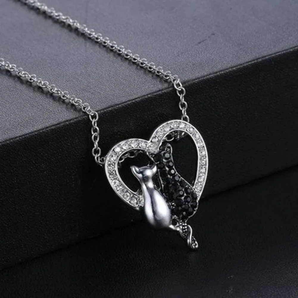 2018 Heart Stylish Goods Supplies Funny Fashion Cat Individual Original Silver Beauty Necklace Special
2018 Heart Stylish Goods Supplies Funny Fashion Cat Individual Original Silver Beauty Necklace Special