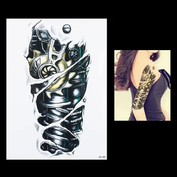 Hot 2019 1pc 3D Tattoo Machine Gear Robot Arm Leg Decal Waterproof Tattoo HB088 Sexy Women Men Body Art Temporary Tattoo Sticker
Hot 2019 1pc 3D Tattoo Machine Gear Robot Arm Leg Decal Waterproof Tattoo HB088 Sexy Women Men Body Art Temporary Tattoo Sticker