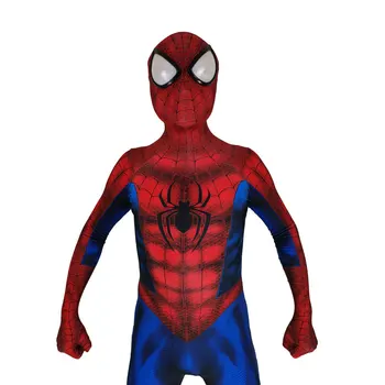 Red and Blue Spider Cosplay Superhero Costume Spandex 3D Print Costume Lycra Zentai Bodysuit Halloween Party suit
Red and Blue Spider Cosplay Superhero Costume Spandex 3D Print Costume Lycra Zentai Bodysuit Halloween Party suit