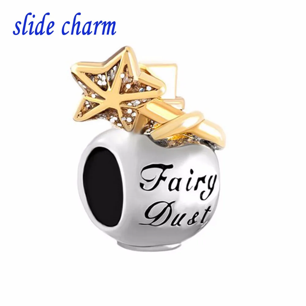 slide charm Free shipping Children's charm fantasy fairy gold magic stick perfume bottle Charm Beads fit Pandora charm bracelets
slide charm Free shipping Children's charm fantasy fairy gold magic stick perfume bottle Charm Beads fit Pandora charm bracelets