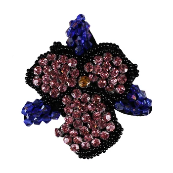 10piece Beads Pink Blue Diamond Flower Patches Crystal Applique Motif Embossed Badge for Garment Brooches Sewing Supplies TH833
10piece Beads Pink Blue Diamond Flower Patches Crystal Applique Motif Embossed Badge for Garment Brooches Sewing Supplies TH833