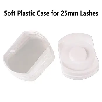 100 pieces/lot Professional 25mm Lash Case Soft Plastic White Tray and Clear Cover for 3D Mink Hair Lashes
100 pieces/lot Professional 25mm Lash Case Soft Plastic White Tray and Clear Cover for 3D Mink Hair Lashes