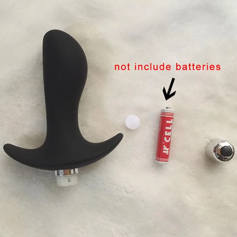 For Couples Silicone Anal Plug Vibrators Ten Frequency