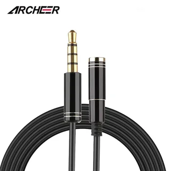 ARCHEER 3.5mm Audio Extension Cable 1.5m Male to Female Aux Cable Headphone Gold Plated Extension Cable For Computer MobilePhone
ARCHEER 3.5mm Audio Extension Cable 1.5m Male to Female Aux Cable Headphone Gold Plated Extension Cable For Computer MobilePhone