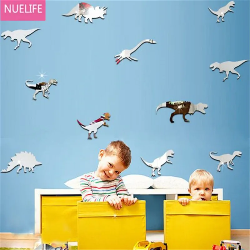 60pcs Cartoon dinosaur pattern 3D mirror stickers kids room living room bedroom TV sofa background decorative wall stickers N5
60pcs Cartoon dinosaur pattern 3D mirror stickers kids room living room bedroom TV sofa background decorative wall stickers N5
