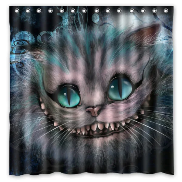Free Shipping!The Cheshire Cat Of Alice in Wonderland Printed Waterproof Polyester Shower Curtain&Bath Curtain(Size 180X180CM)
Free Shipping!The Cheshire Cat Of Alice in Wonderland Printed Waterproof Polyester Shower Curtain&Bath Curtain(Size 180X180CM)