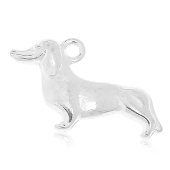 Doreen Box hot- Charm Pendants Dachshund Dog Animal Silver color 21mm x 12mm,30PCs (B31792)
Doreen Box hot- Charm Pendants Dachshund Dog Animal Silver color 21mm x 12mm,30PCs (B31792)