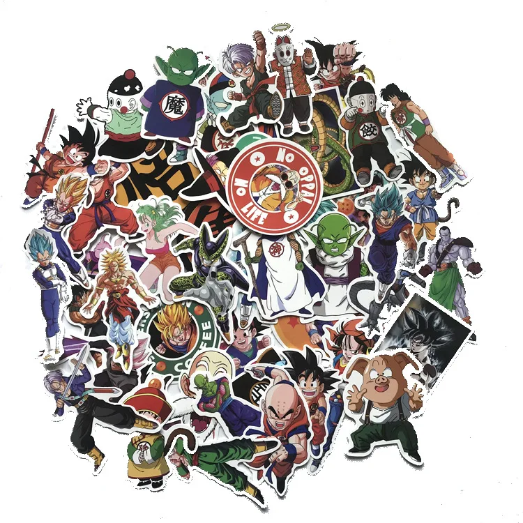 50pcs Dragon Ball toys pasters fans decals scrapbooking diy stickers decoration phone waterproof cartoon accessories gifts
50pcs Dragon Ball toys pasters fans decals scrapbooking diy stickers decoration phone waterproof cartoon accessories gifts