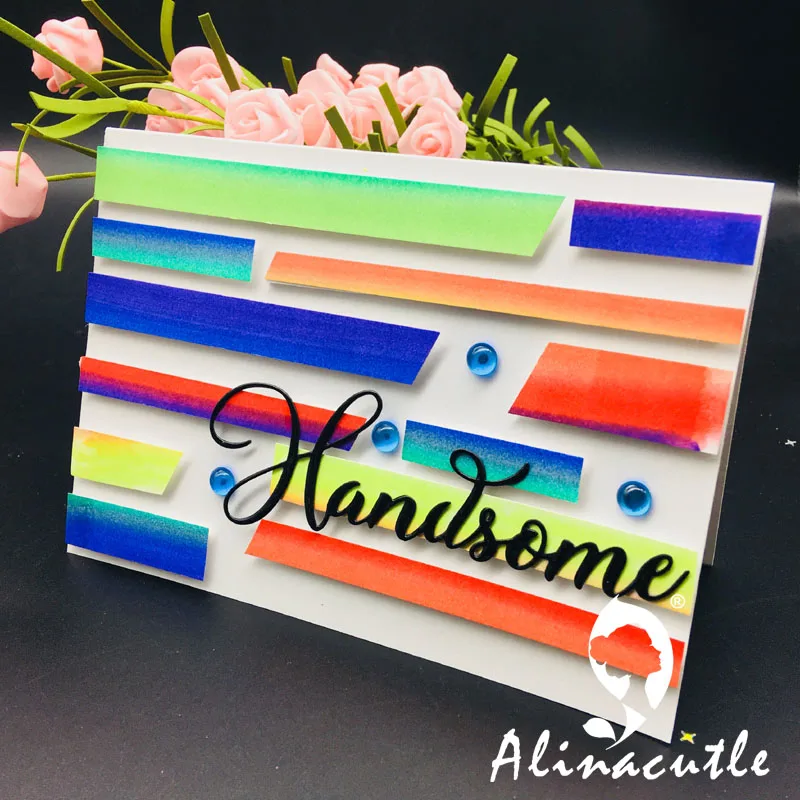 DIE CUT METAL CUTTING DIES cut handsome letters Alinacraft Scrapbook paper craft album card punch knife art cutter die
DIE CUT METAL CUTTING DIES cut handsome letters Alinacraft Scrapbook paper craft album card punch knife art cutter die