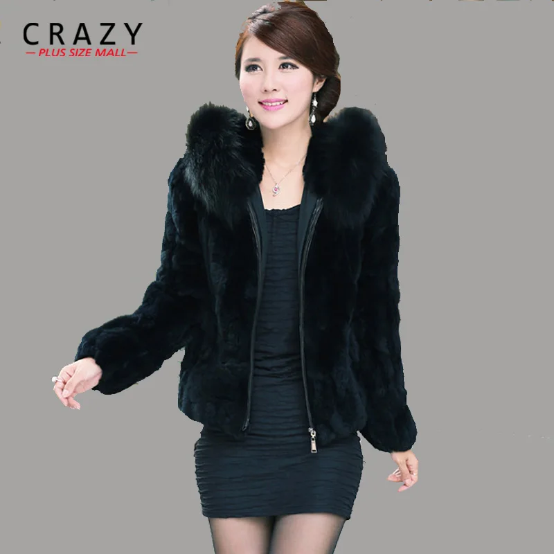 2019 Women Plus Size XL XXL 3XL 4XL 5xl Short Design Artificial Rabbit Fur Coat With Fox Fur Collar Cheap Ladies faux fur coats
2019 Women Plus Size XL XXL 3XL 4XL 5xl Short Design Artificial Rabbit Fur Coat With Fox Fur Collar Cheap Ladies faux fur coats