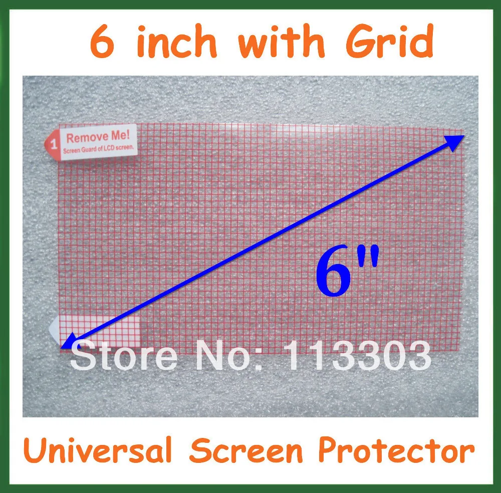 10pcs Universal Clear Screen Protector 6 inch 3-layer Protective Film with Grid Size 129x73mm No Retail Package
10pcs Universal Clear Screen Protector 6 inch 3-layer Protective Film with Grid Size 129x73mm No Retail Package