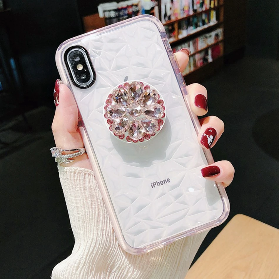 Kickstand Cases For Samsung M10 M20 A50 A30 S7 S8 S9 S10 Plus Note 9 J5 J7 CZ diamond Phone holder Stand cell TPU phone case
Kickstand Cases For Samsung M10 M20 A50 A30 S7 S8 S9 S10 Plus Note 9 J5 J7 CZ diamond Phone holder Stand cell TPU phone case