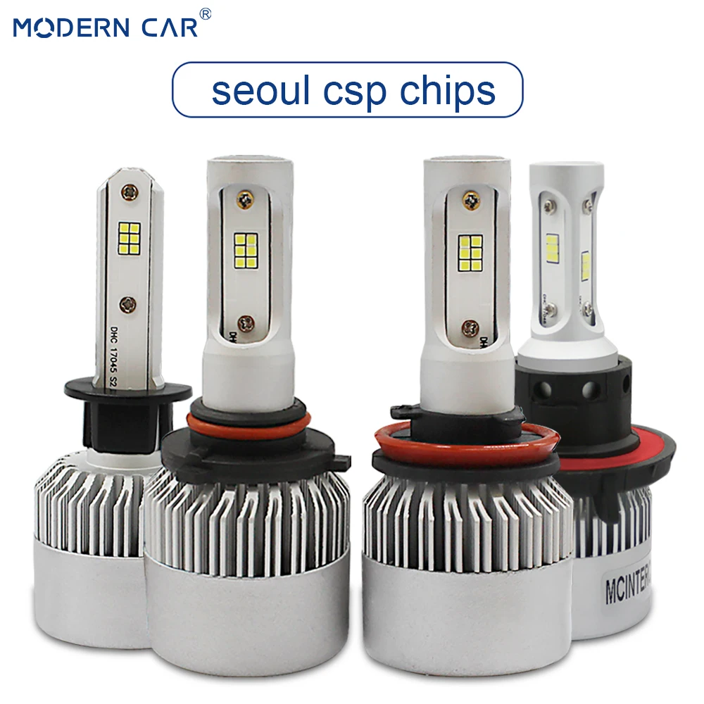 MODERN CAR 2x Decoders CSP Headlight Bulbs H4 H7 H11 H1 LED 60W 9005 9006/HB4 H13 9012 Car LED Fog Light 7200LM 12V 6000K White
MODERN CAR 2x Decoders CSP Headlight Bulbs H4 H7 H11 H1 LED 60W 9005 9006/HB4 H13 9012 Car LED Fog Light 7200LM 12V 6000K White