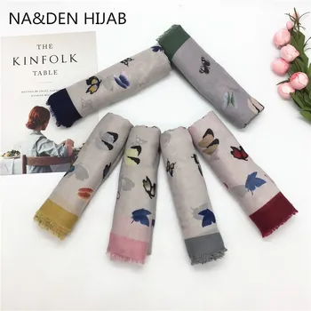 1PCS Hot sale Butterfly print fashion woman muslim head Scarf/Hijab/wrap/sarong High quality soft scarf fast shipping 7colors
1PCS Hot sale Butterfly print fashion woman muslim head Scarf/Hijab/wrap/sarong High quality soft scarf fast shipping 7colors