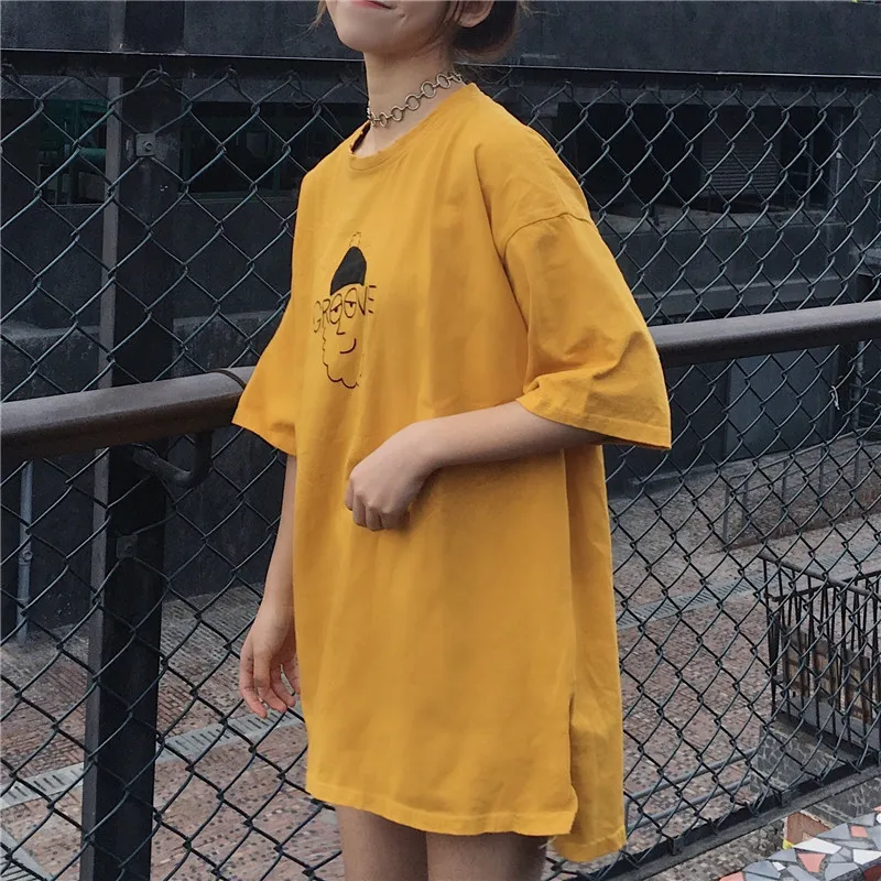2019 New Summer 1/2 Sleeve Tshirt Cute Fashion girl Tees Cotton Tee Female Loose Couples Top Harajuku Oversize Tshirt 3 Color
2019 New Summer 1/2 Sleeve Tshirt Cute Fashion girl Tees Cotton Tee Female Loose Couples Top Harajuku Oversize Tshirt 3 Color