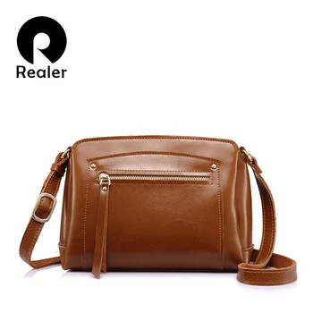 REALER women crossbody bags split leather small female high quality ladies shoulder messenger bag high quality student bag
REALER women crossbody bags split leather small female high quality ladies shoulder messenger bag high quality student bag