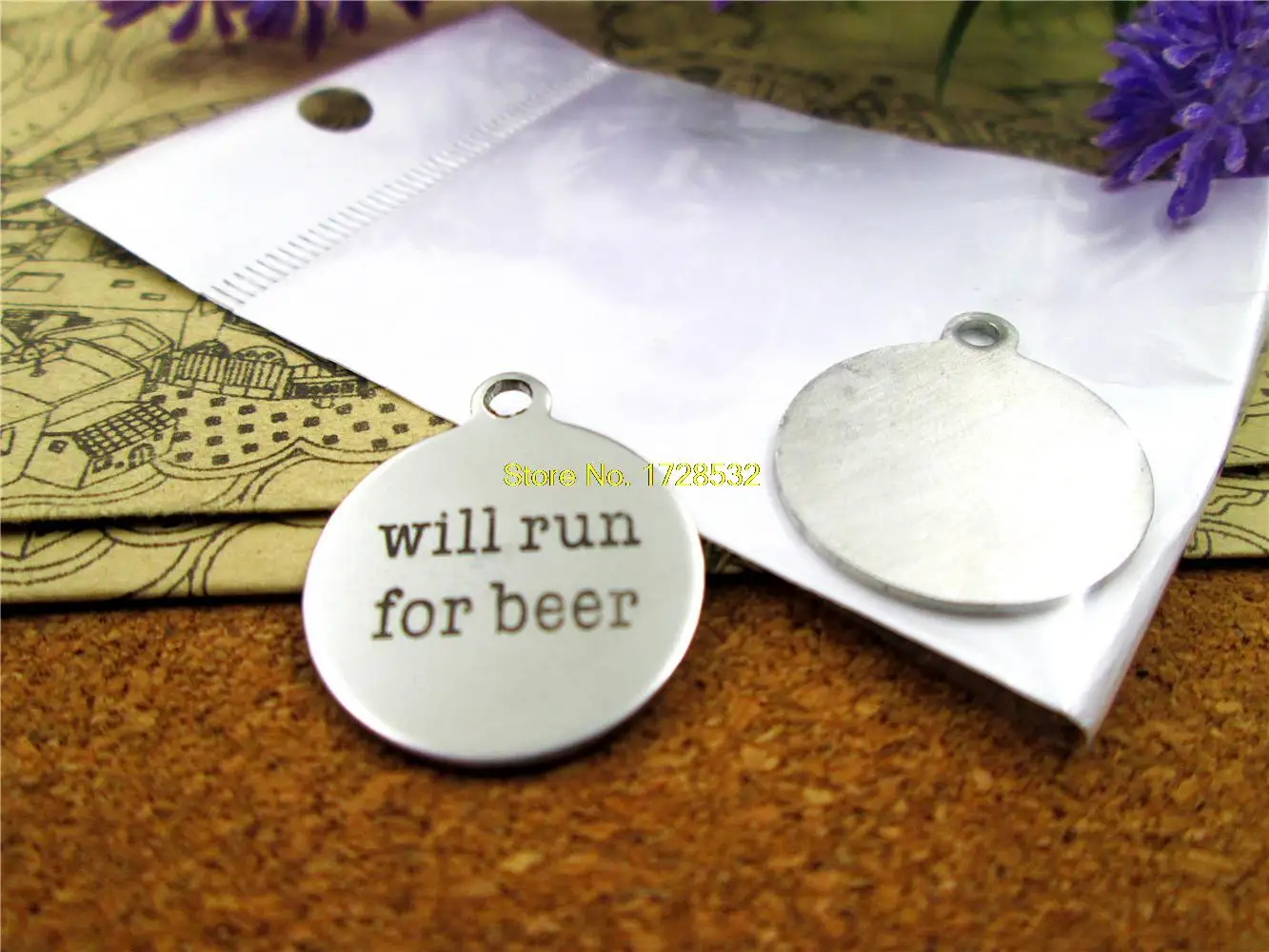 10pcs-stainless steel Charms "will run for beer" DIY Charms Pendants for necklace/bracelet/keychain DIY jewelry
10pcs-stainless steel Charms "will run for beer" DIY Charms Pendants for necklace/bracelet/keychain DIY jewelry