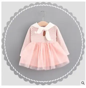 Autumn 2017 new girl Navy wind rabbit face striped net yarn dress 0-3 female baby stitching yarn dress free shipping
Autumn 2017 new girl Navy wind rabbit face striped net yarn dress 0-3 female baby stitching yarn dress free shipping