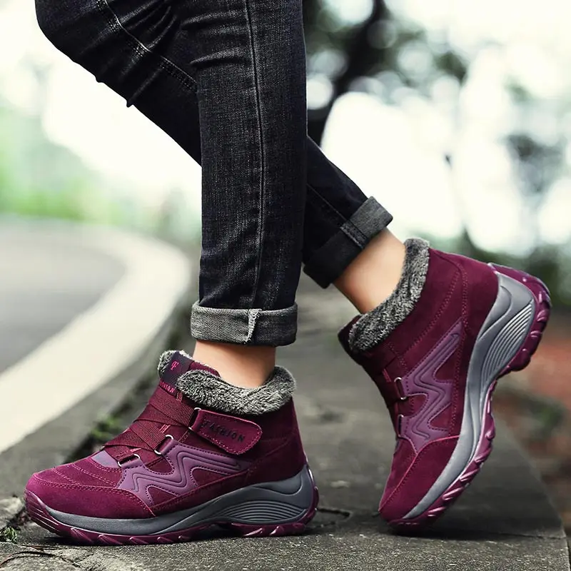 thicken Ankle boots women wedge waterproof boots women 2019 solid plush women shoes woman boots comfortable warm winter shoes
thicken Ankle boots women wedge waterproof boots women 2019 solid plush women shoes woman boots comfortable warm winter shoes