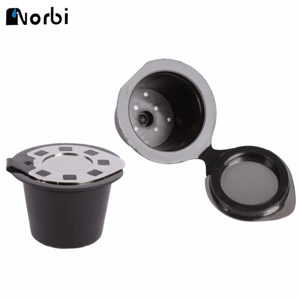 2Pcs 24K Gold Refillable Reusable Coffee Capsule Filter Cup Compatible For Nespresso With A Free Coffee Spoon Tools
2Pcs 24K Gold Refillable Reusable Coffee Capsule Filter Cup Compatible For Nespresso With A Free Coffee Spoon Tools