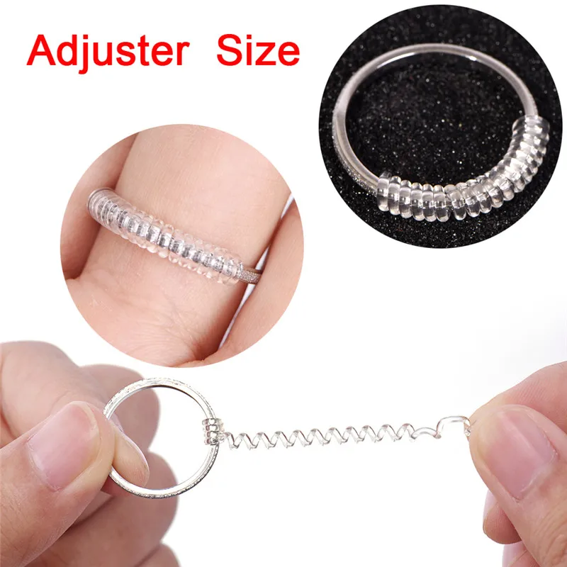 10pcs Ring Size Tightener Reducer Resizing Tools Jewelry Parts Adjuster Guard Vintage Spiral Based
10pcs Ring Size Tightener Reducer Resizing Tools Jewelry Parts Adjuster Guard Vintage Spiral Based