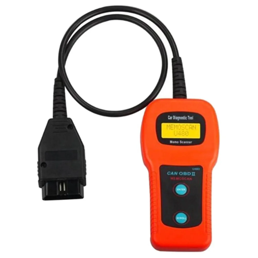 U480 16-pin OBDII Mini Car Diagnostic Scanner OBD 2 Scan Tool Code Reader PK AD310 NL100 OM123 Scanner
U480 16-pin OBDII Mini Car Diagnostic Scanner OBD 2 Scan Tool Code Reader PK AD310 NL100 OM123 Scanner