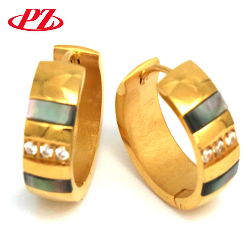 pz Stainless Steel Round Hoop Earrings For Women Men Jewelry Gold-color New Unique Design Earring For Party Gift
pz Stainless Steel Round Hoop Earrings For Women Men Jewelry Gold-color New Unique Design Earring For Party Gift