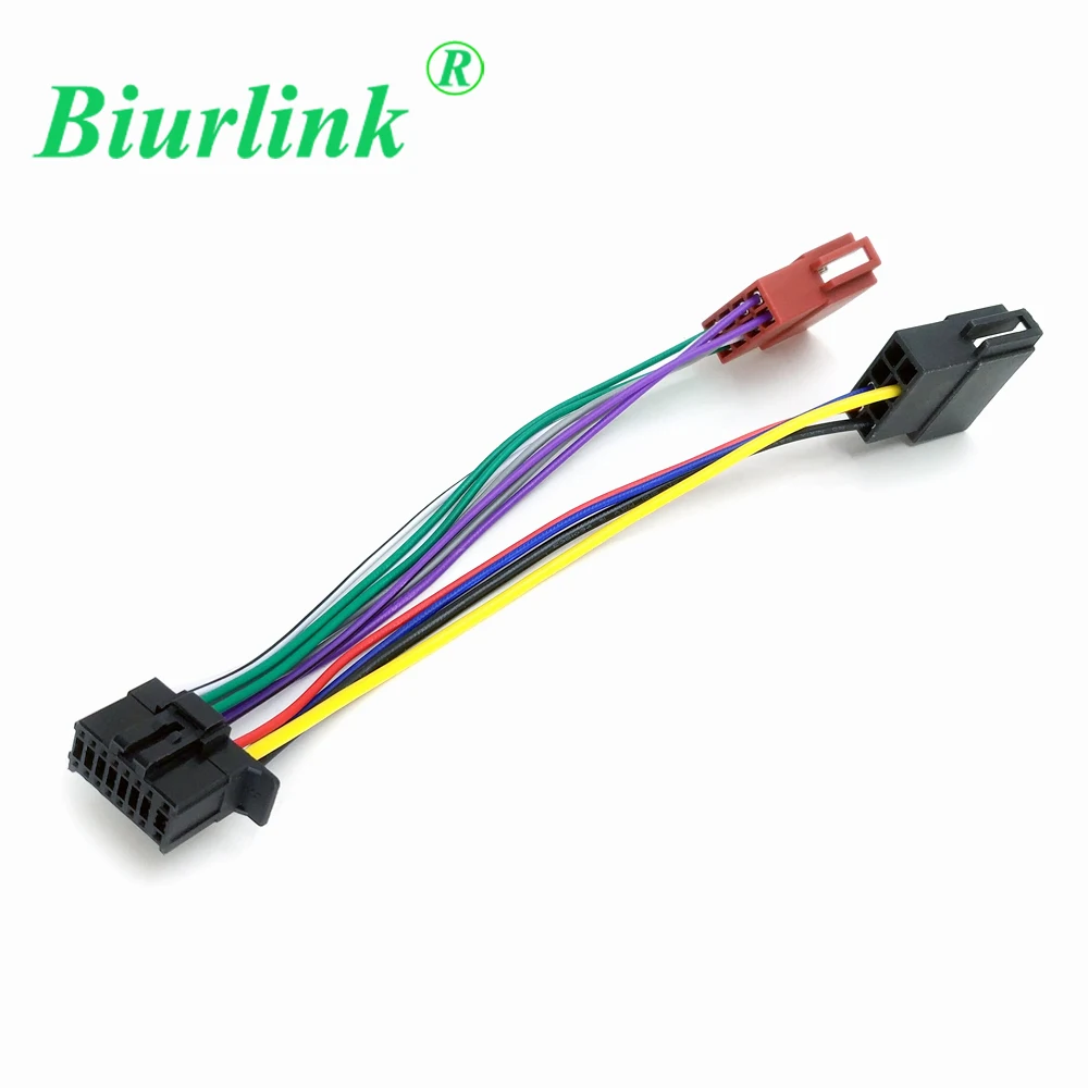 Biurlink Car CD ISO Male Harness Adapter Cable for Pioneer Deh-series 2010+ 16Pin (23x10mm) CD Changer Port
Biurlink Car CD ISO Male Harness Adapter Cable for Pioneer Deh-series 2010+ 16Pin (23x10mm) CD Changer Port