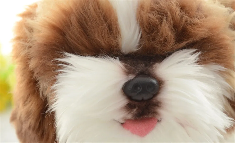 stuffed shih tzu